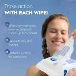NIVEA 3-in-1 Micellar Cleansing Wipes 25 st