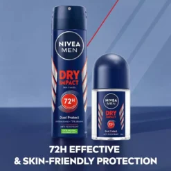 NIVEAMEN Antiperspirant Deo Dry Impact Roll On 50 ml