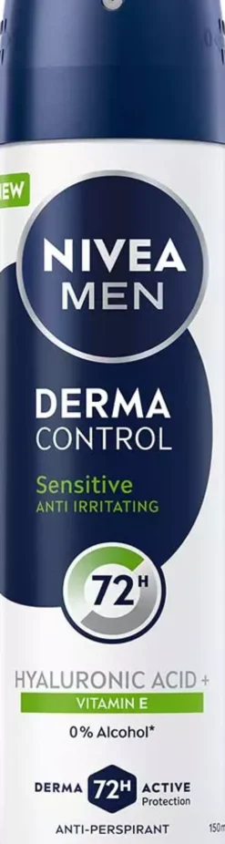NIVEAMEN Derma Control Antiperspirant Deo Spray Sensitive 150 ml
