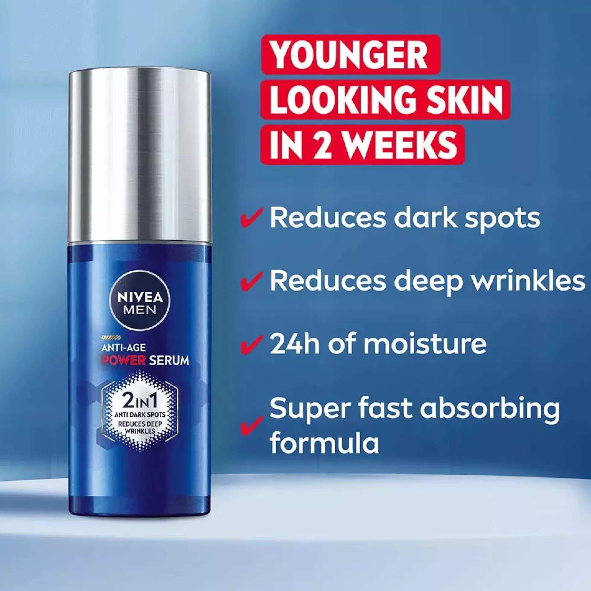 NIVEAMEN Luminous Anti-Age Power 2in1 Serum 30 ml