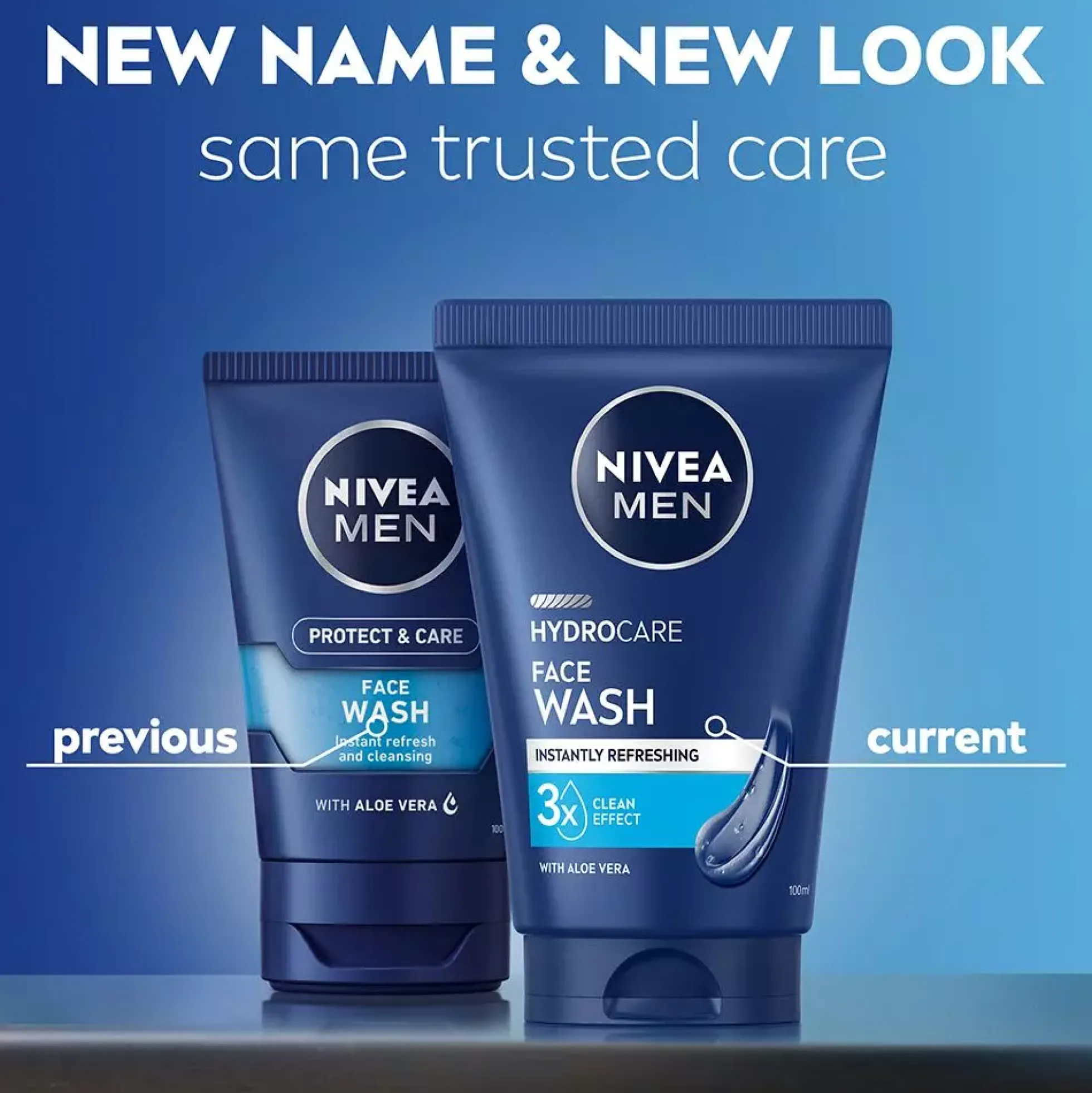 NIVEAMEN Protect & Care Deep Cleaning Face Wash 100 ml