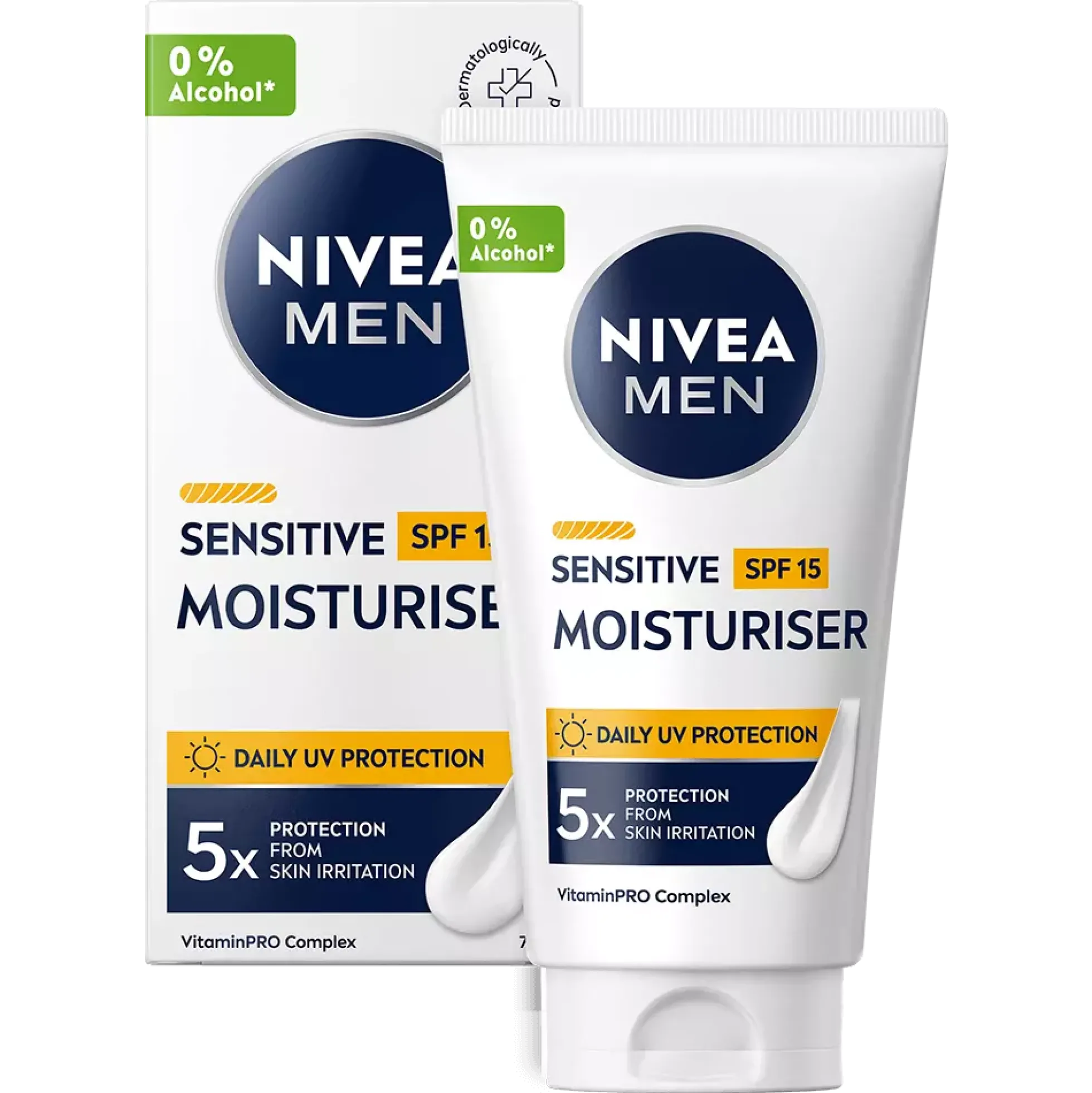 NIVEAMEN Sensitive SPF 15 Moisturiser 75 ml