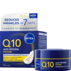 NIVEAQ10 Anti-Wrinkle Power Regenerating Night Cream 50 ml