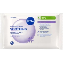 NIVEA Rengöringsservetter ansikte Cleansing Wipes Soothing