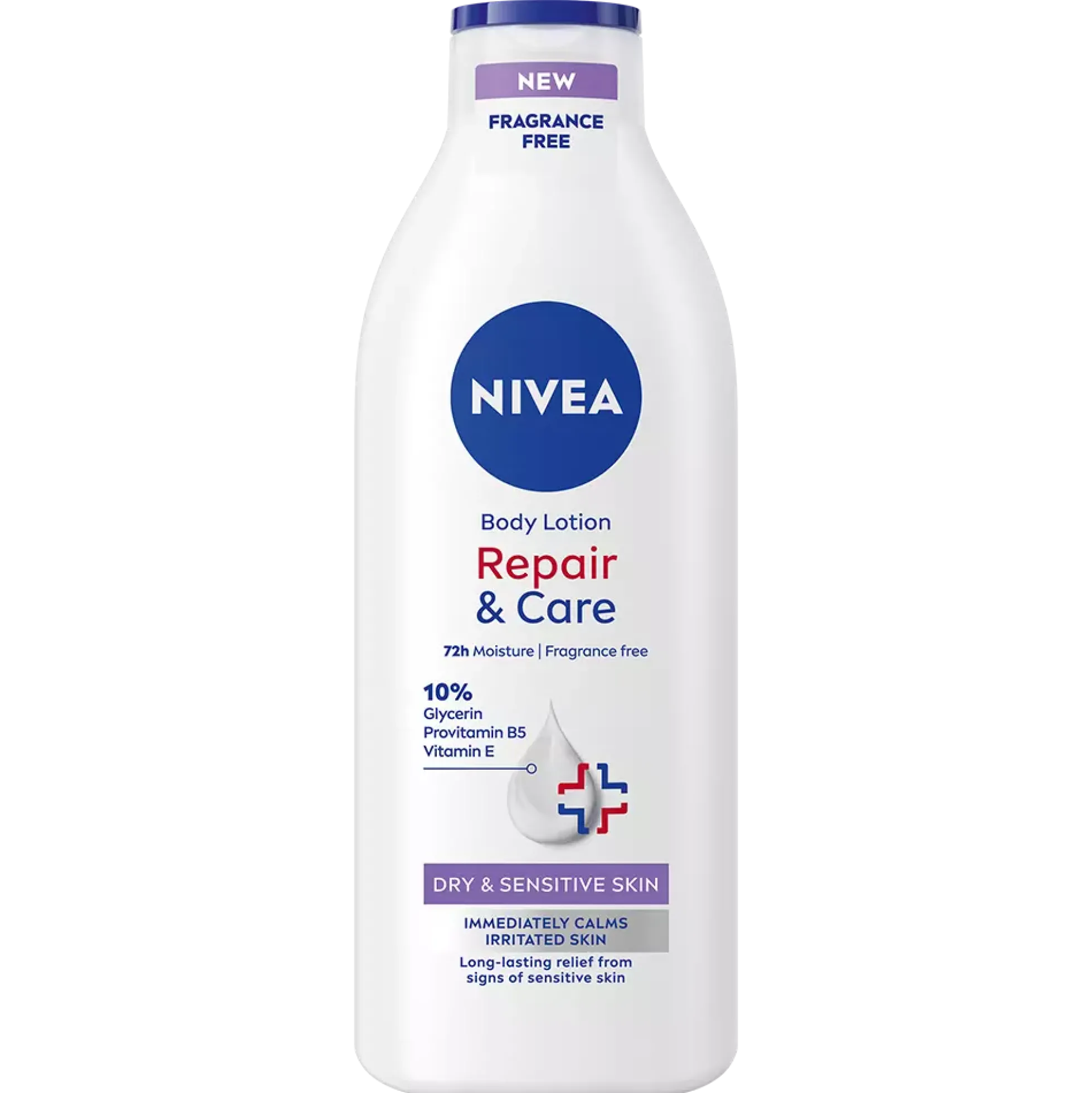 NIVEA Repair & Care Fragrance Free Body Lotion 400 ml