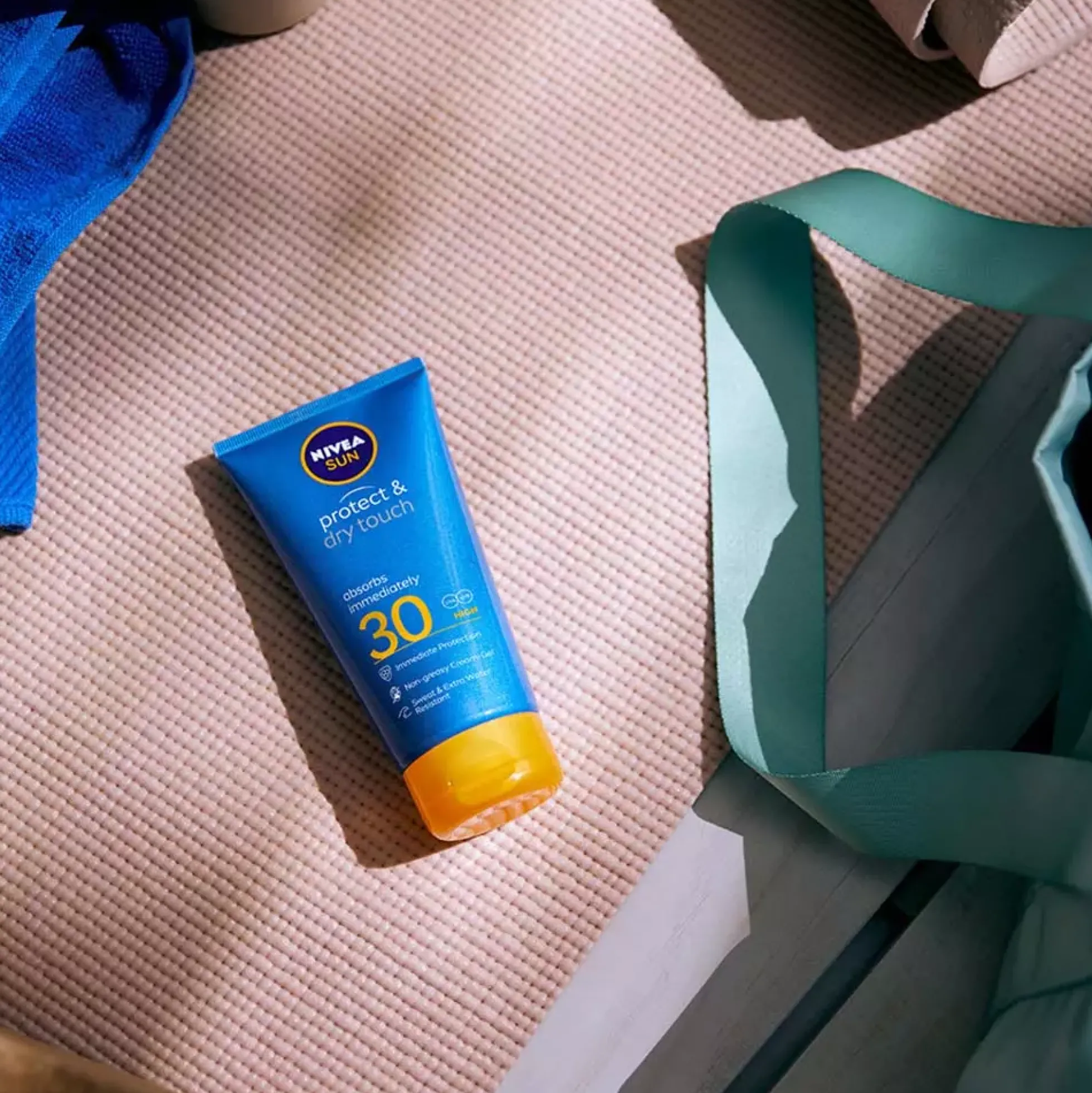 NIVEASUN Protect & Dry Touch Sun Cream-Gel SPF30 175 ml