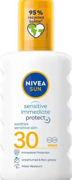NIVEASUN Sensitive Immediate Protect Soothing Sun Lotion SPF30 200 ml