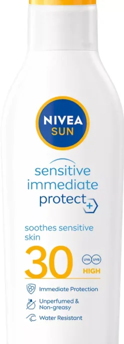 NIVEASUN Sensitive Immediate Protect Sun Lotion SPF30 200 ml