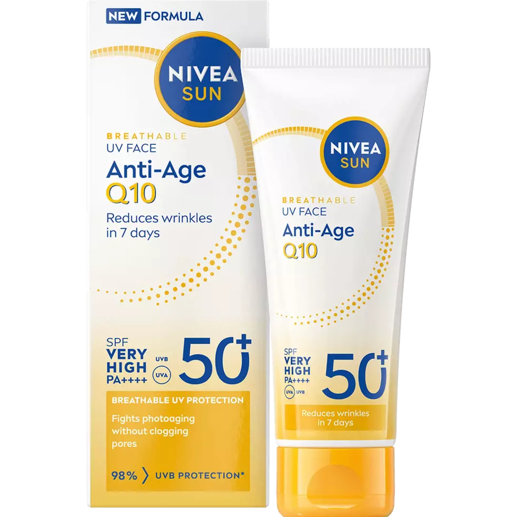 NIVEASUN UV Face Anti-Age Q10 Cream SPF 50+ 40 ml