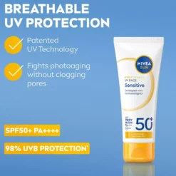 NIVEASUN UV Face Sensitive Cream SPF 50+ 40 ml