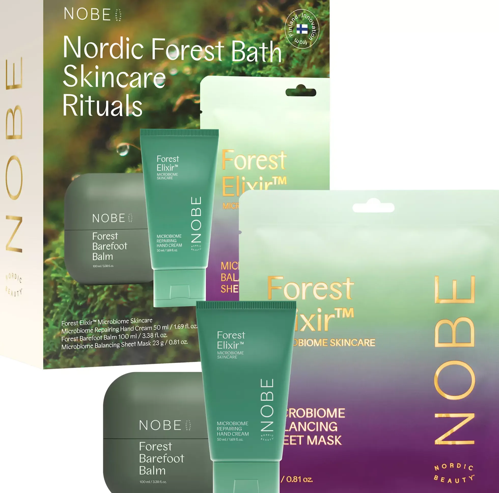 NOBE Nordic Forest Bath Skincare Ritua