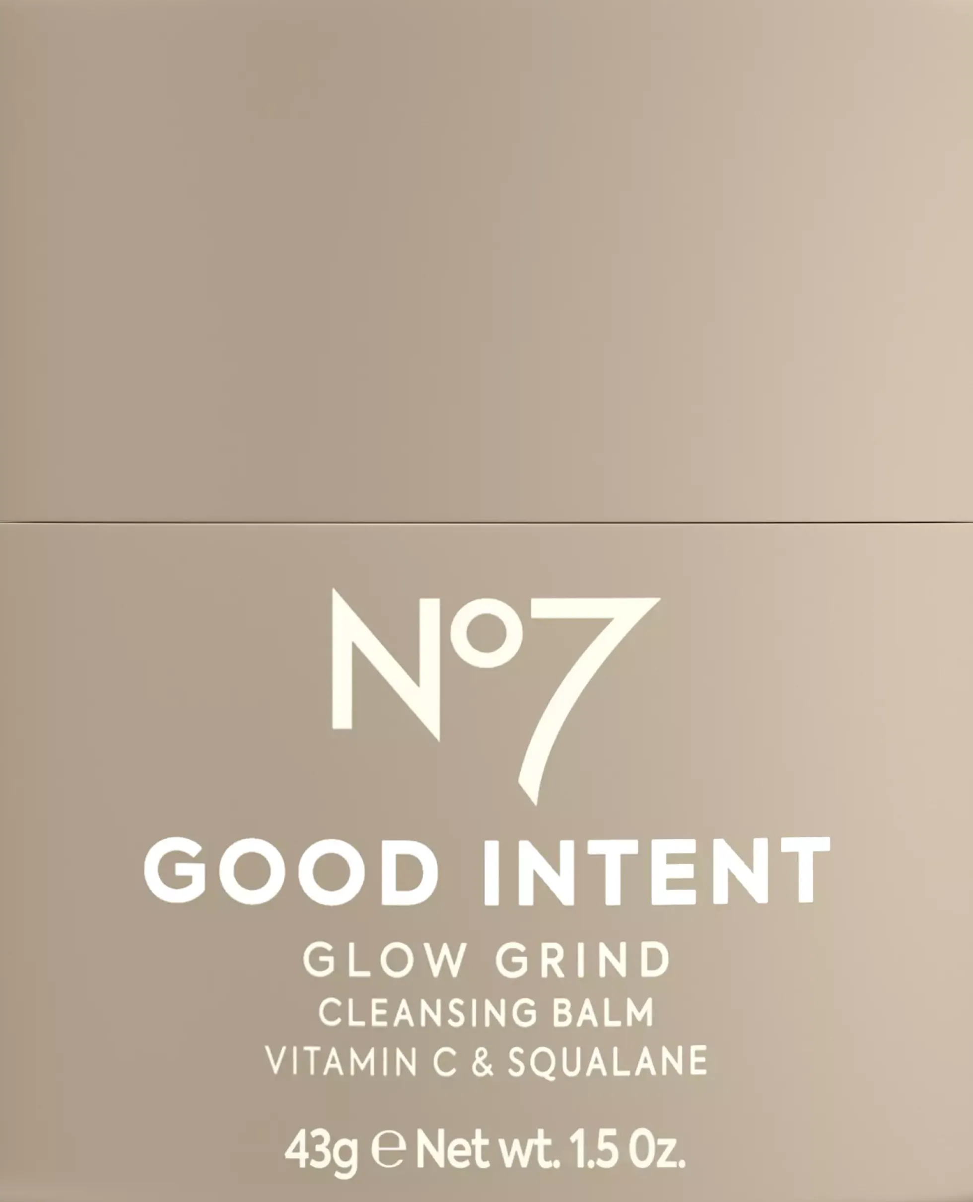 No7Good Intent Glow Grind Cleansing Balm