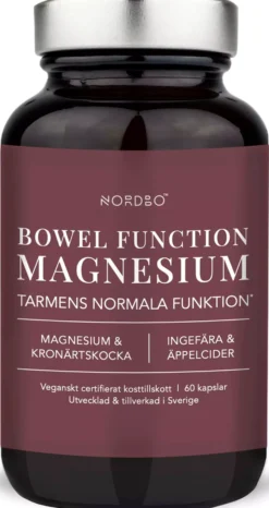 Nordbo Bowel Function Magnesium 60 st