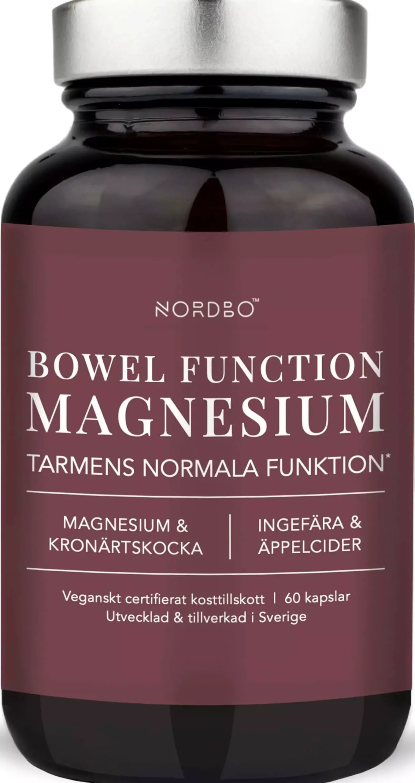 Nordbo Bowel Function Magnesium 60 st