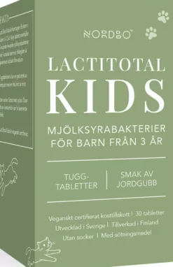Nordbo LactiTotal Kids 30 st