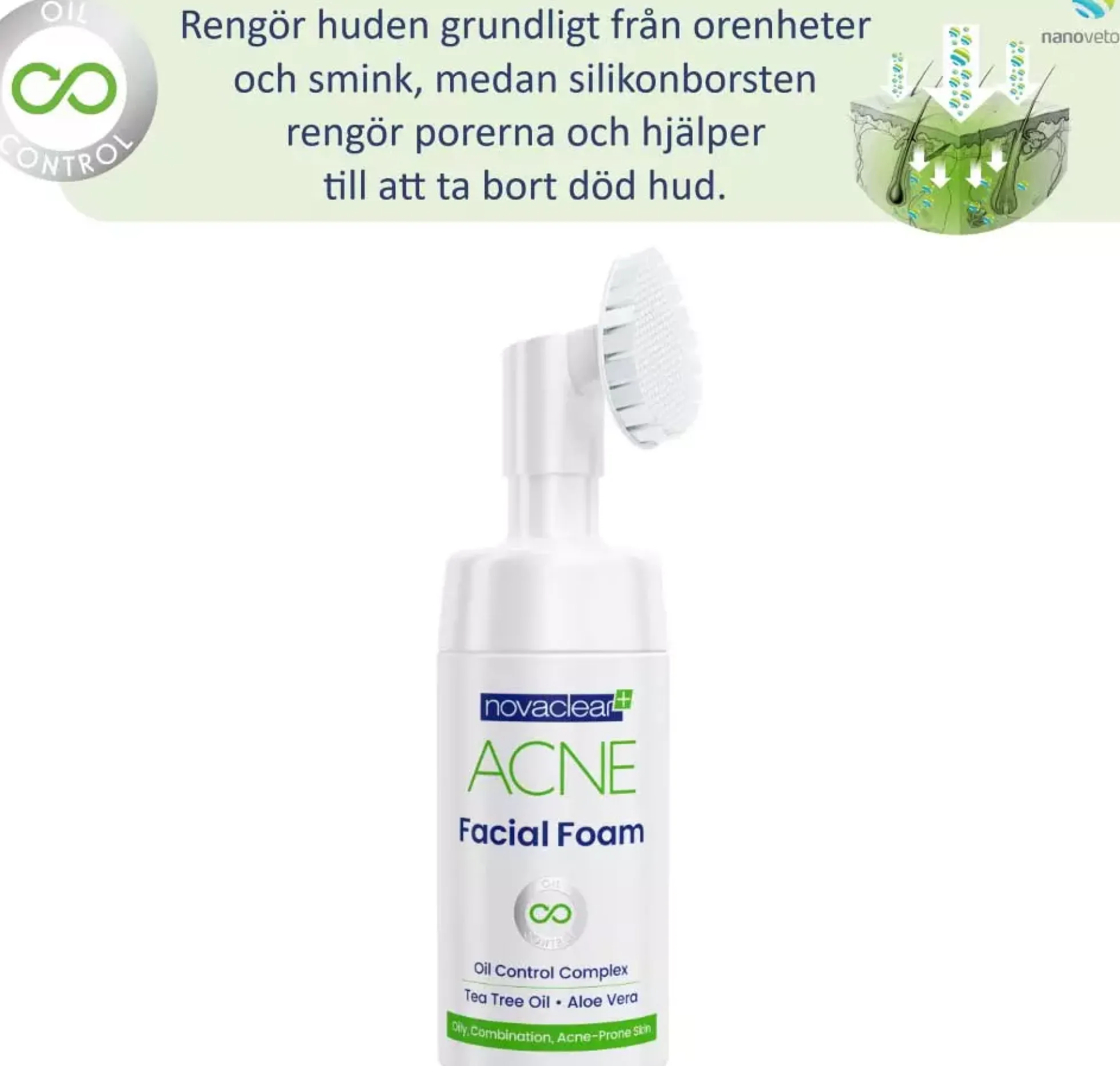 NovaclearAcne Facial Foam 100 ml