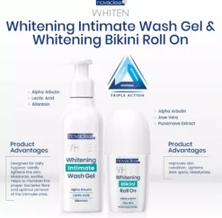 Novaclear Whitening Intimate Care Set 250 ml