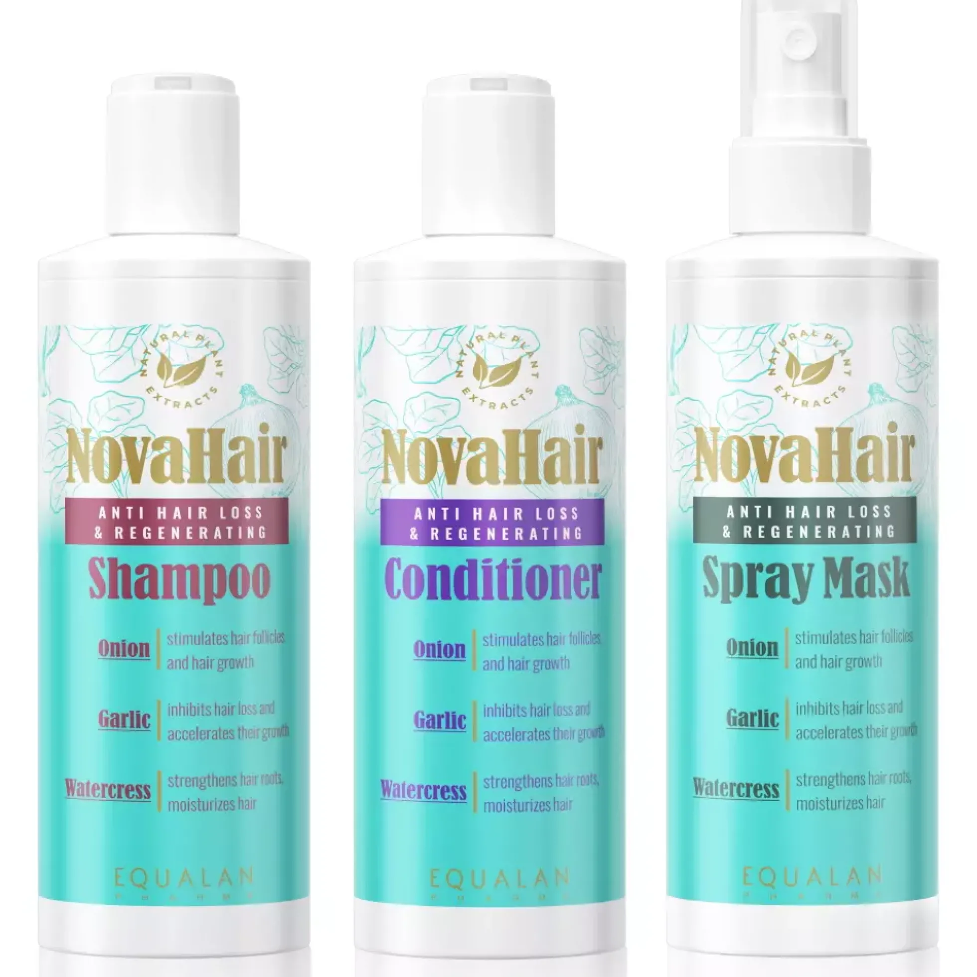 NovaHair Anti Hair Loss & Regenerating Set
