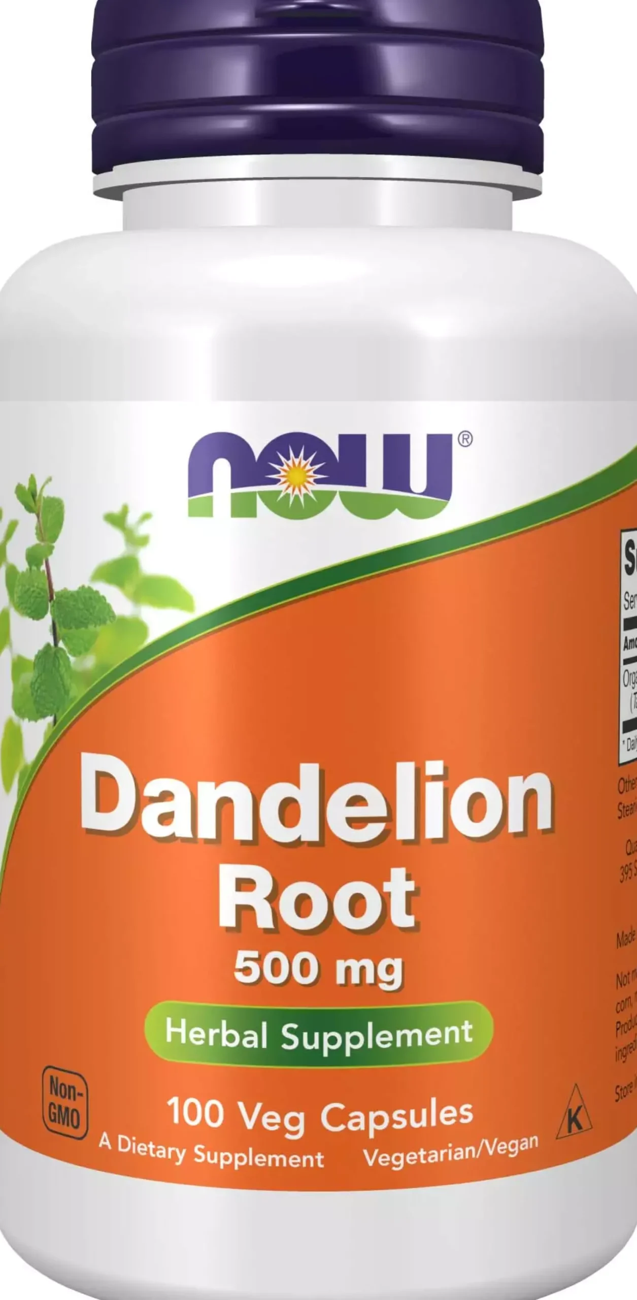 NOW Dandelion Root 500 mg 100 st