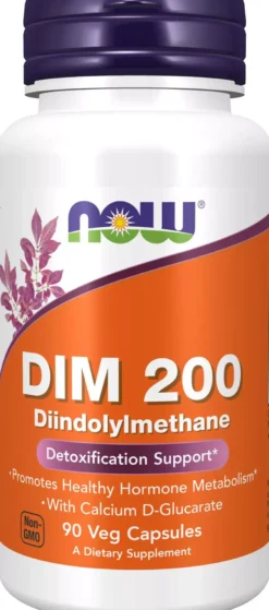 NOW Dim 200 W/ Calcium D-Glucarate 90 st