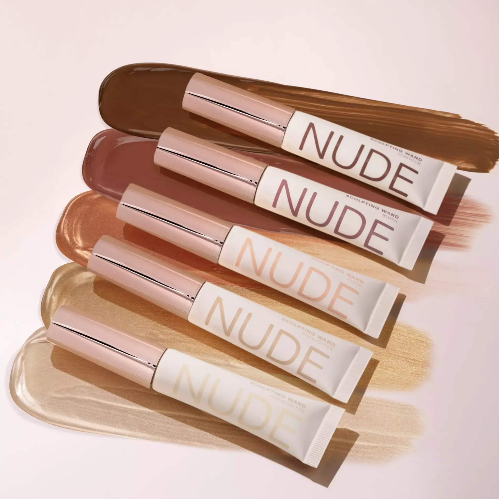 Nude Beauty Sculpting Wand Highlighter Sunrise Glow