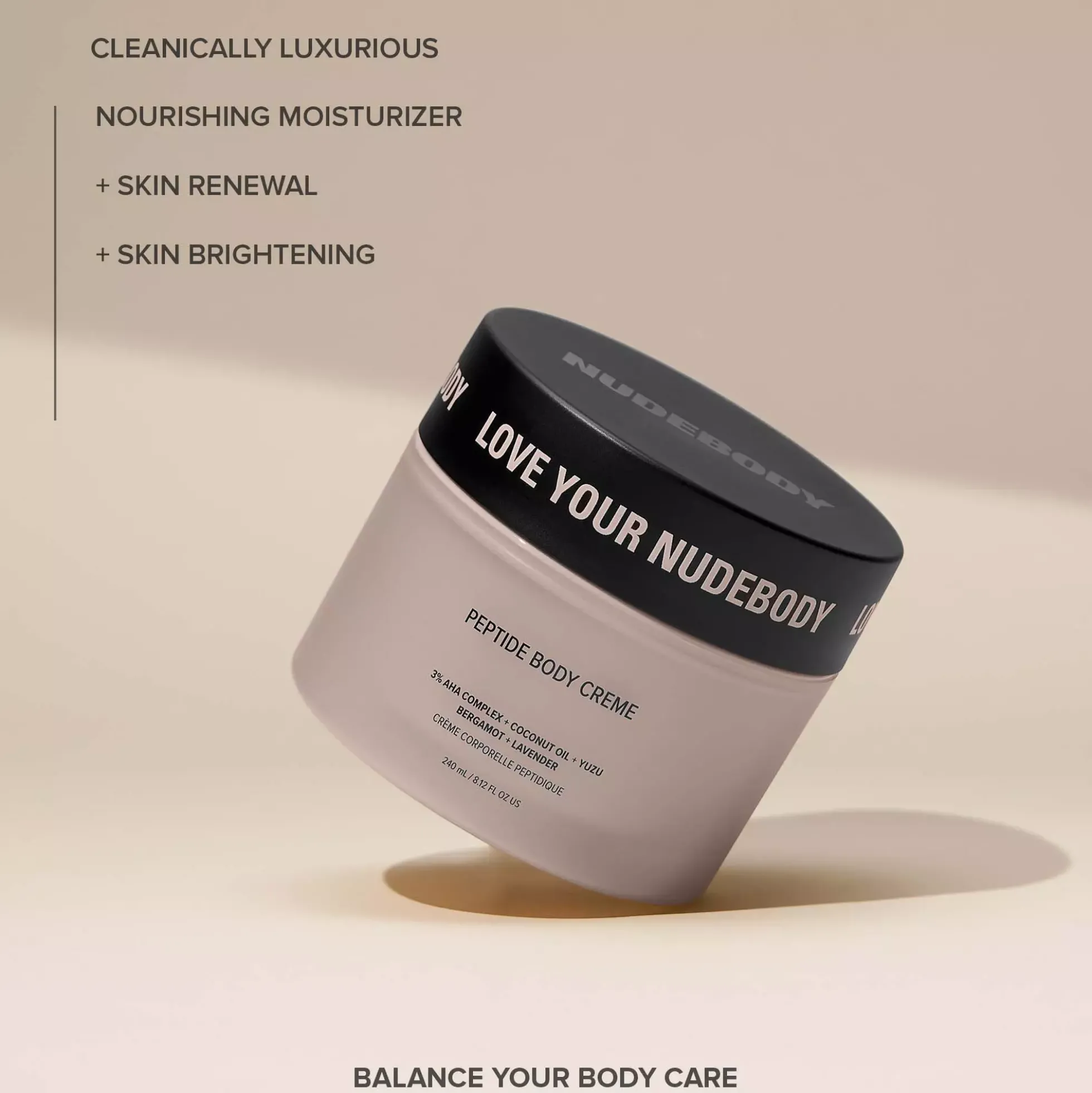 Nudestix Nudebody Peptide Body Creme 240 ml