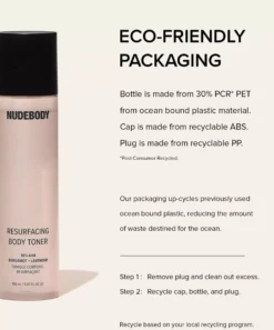 Nudestix Nudebody Resurfacing Body Toner 150 ml