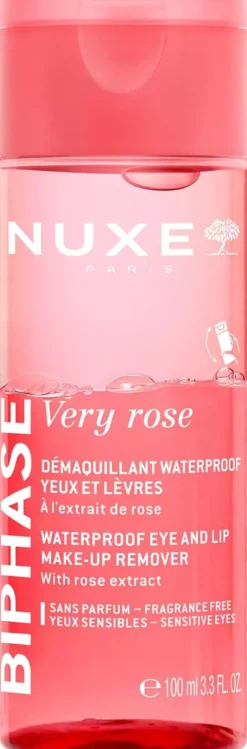 Nuxe Very Rose Biphase Makeup Remover 100 ml