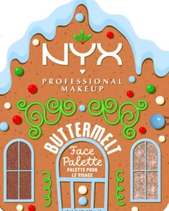 NYX PROFESSIONAL MAKEUP Buttermelt Face Palette Bronzer/Highlighter Deep
