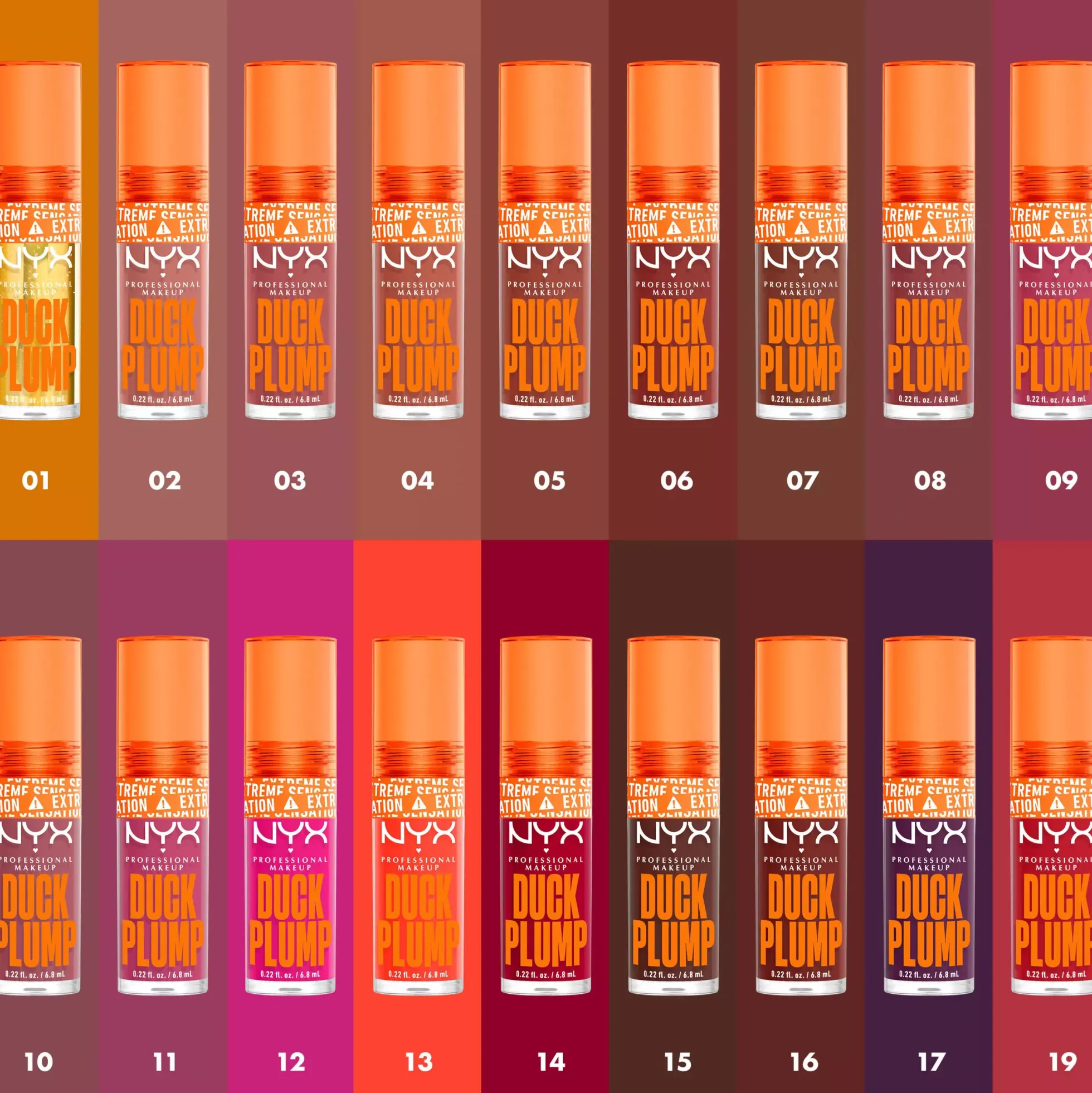 NYX PROFESSIONAL MAKEUP Duck Plump Lip Lacquer 03 Nude Swings