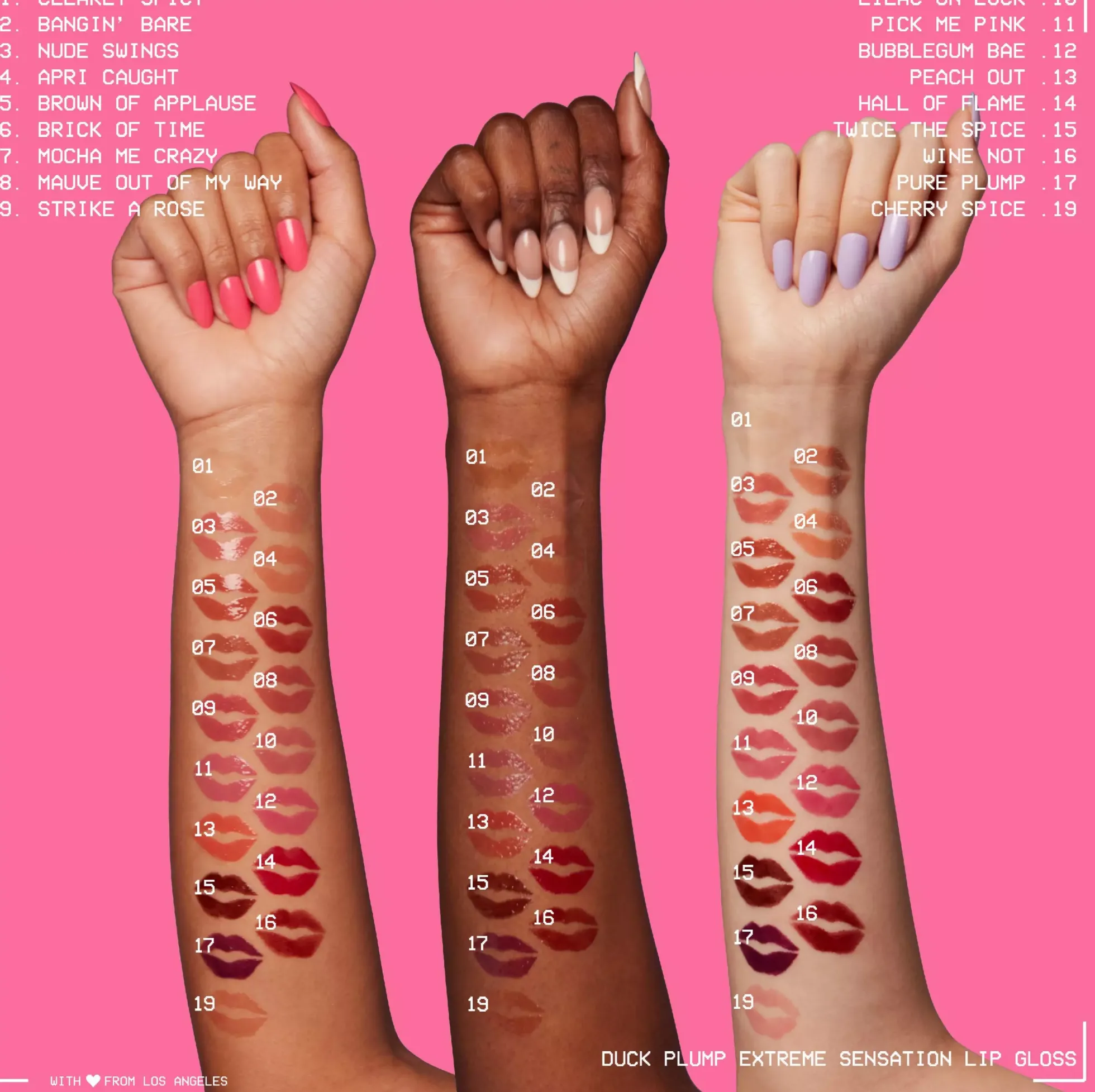 NYX PROFESSIONAL MAKEUP Duck Plump Lip Lacquer 01 Clearly Spicy