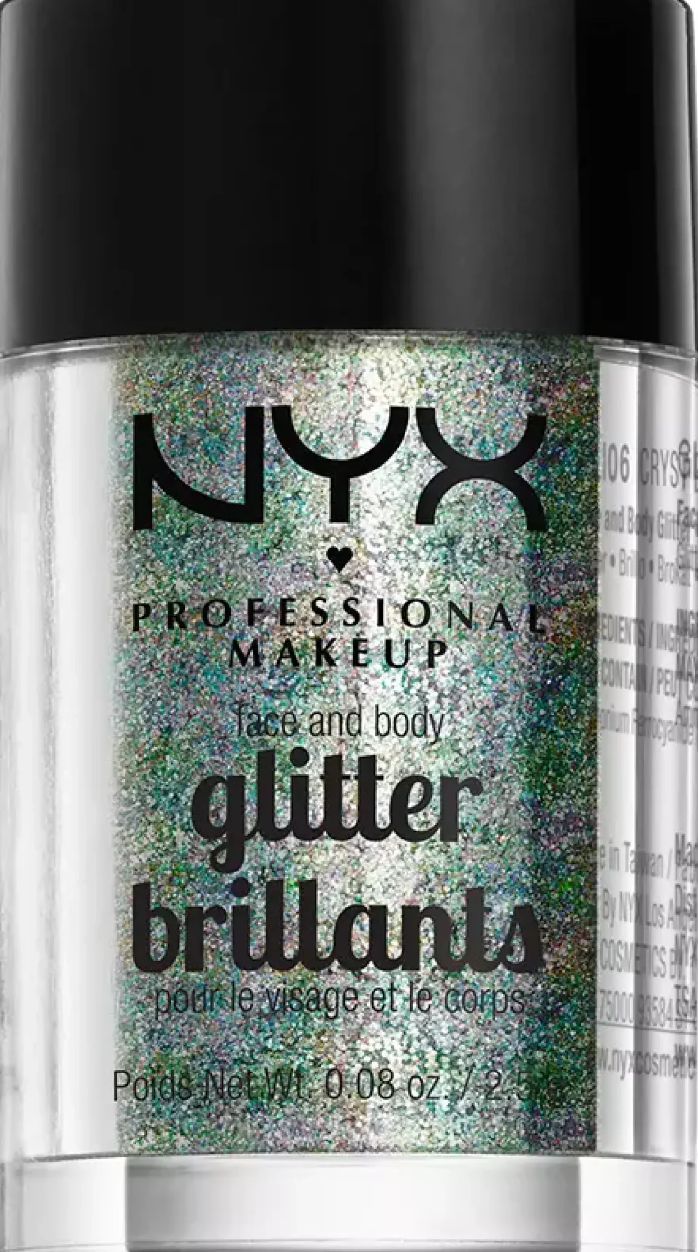 NYX PROFESSIONAL MAKEUP Face & Body Glitter Crystal