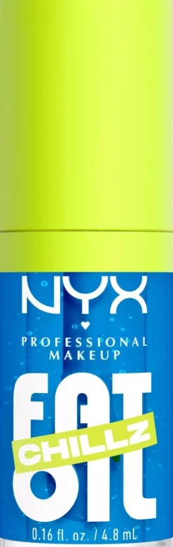 NYX PROFESSIONAL MAKEUP Fat Oil Chillz Lip Drip Lip Oil 18 Polar Peppermint