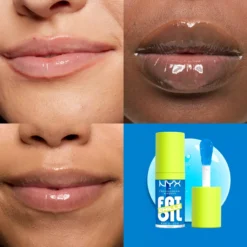 NYX PROFESSIONAL MAKEUP Fat Oil Chillz Lip Drip Lip Oil 18 Polar Peppermint