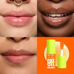 NYX PROFESSIONAL MAKEUP Fat Oil Chillz Lip Drip Lip Oil 15 Citrus Chiller