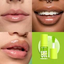 NYX PROFESSIONAL MAKEUP Fat Oil Chillz Lip Drip Lip Oil 19 Kiwi Freezie