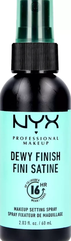 NYX PROFESSIONAL MAKEUP Makeup Setting Spray Dewy Finish 60 ml