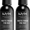 NYX PROFESSIONAL MAKEUP Matte Finish, Makeup Setting Spray 01 Matte Duo 2x60 ml