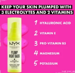 NYX PROFESSIONAL MAKEUP Plump Right Back Primer + Serum 30 ml
