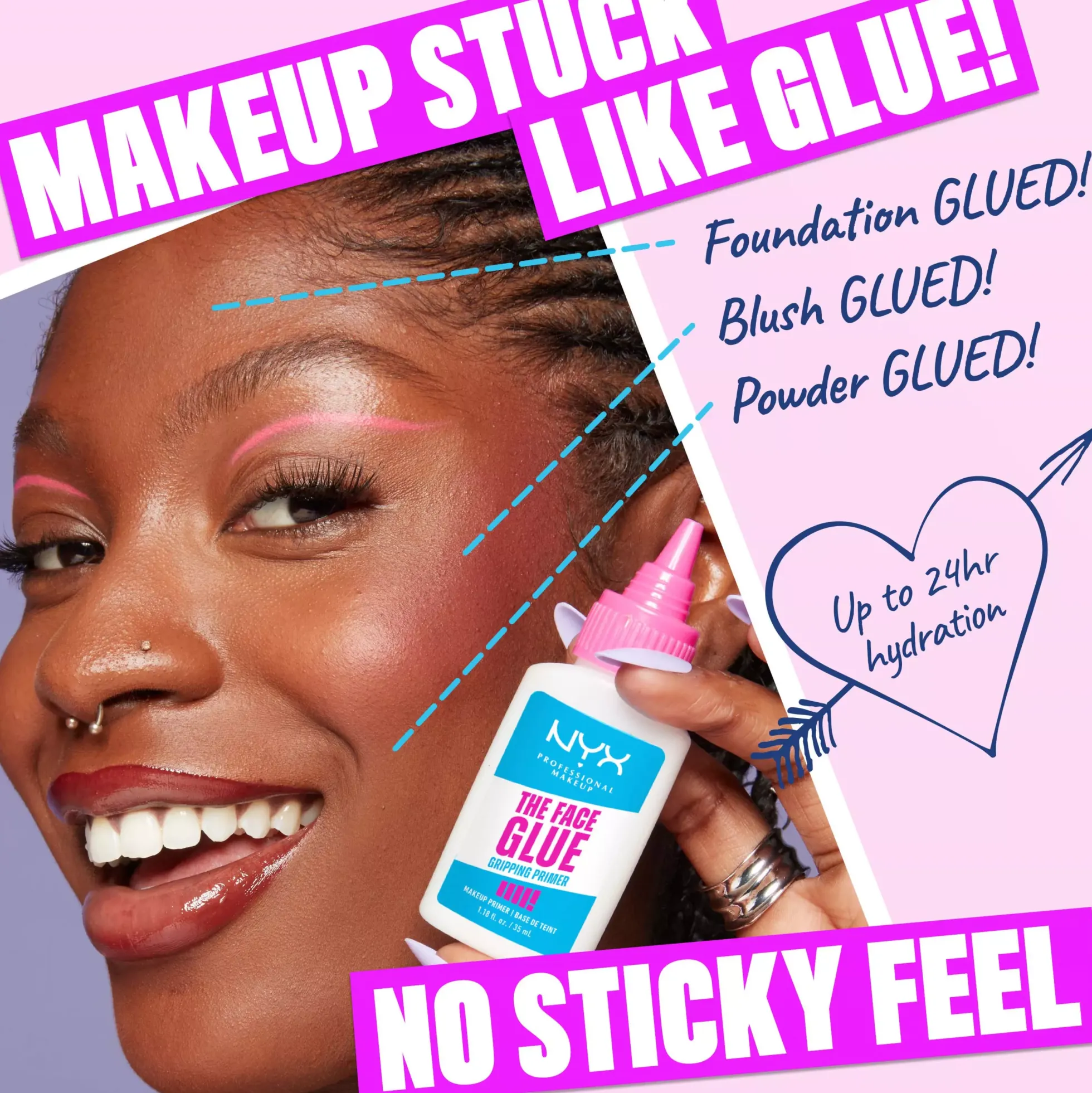 NYX PROFESSIONAL MAKEUP The Face Glue Primer 35 ml