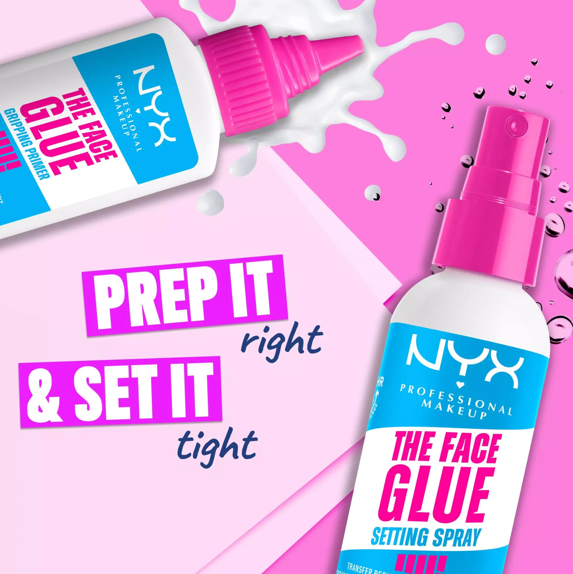NYX PROFESSIONAL MAKEUP The Face Glue Setting Spray 60 ml
