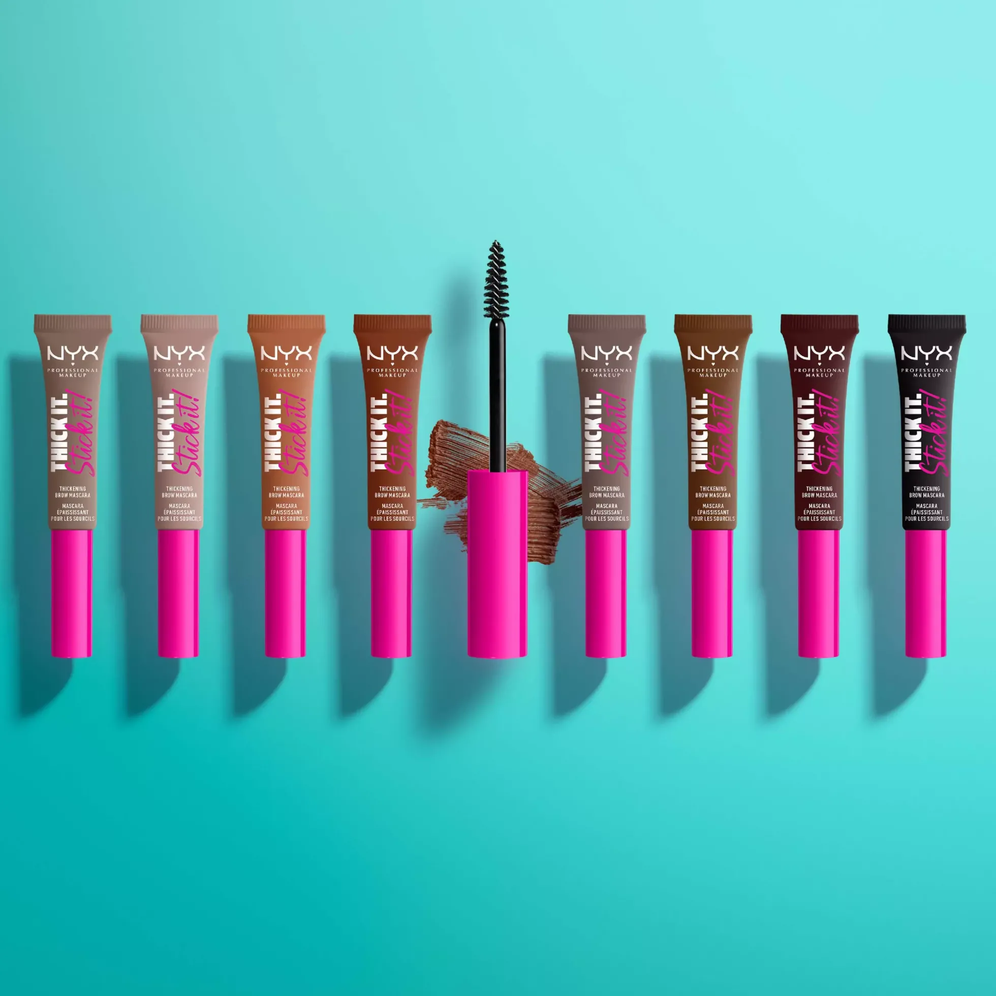 NYX PROFESSIONAL MAKEUP Thick it. Stick it! Brow Mascara Taupe