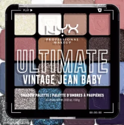 NYX PROFESSIONAL MAKEUP Ultimate Shadow Palette 01W Vintage Jean Baby