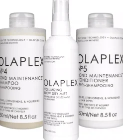 Olaplex Bundle No.4 Shampoo 250 ml & No.5 Conditioner 250 ml & Blow Dry Mist 150 ml