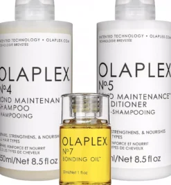Olaplex Bundle No.4 Shampoo 250 ml & No.5 Conditioner 250 ml & No.7 Bonding Oil 30 ml