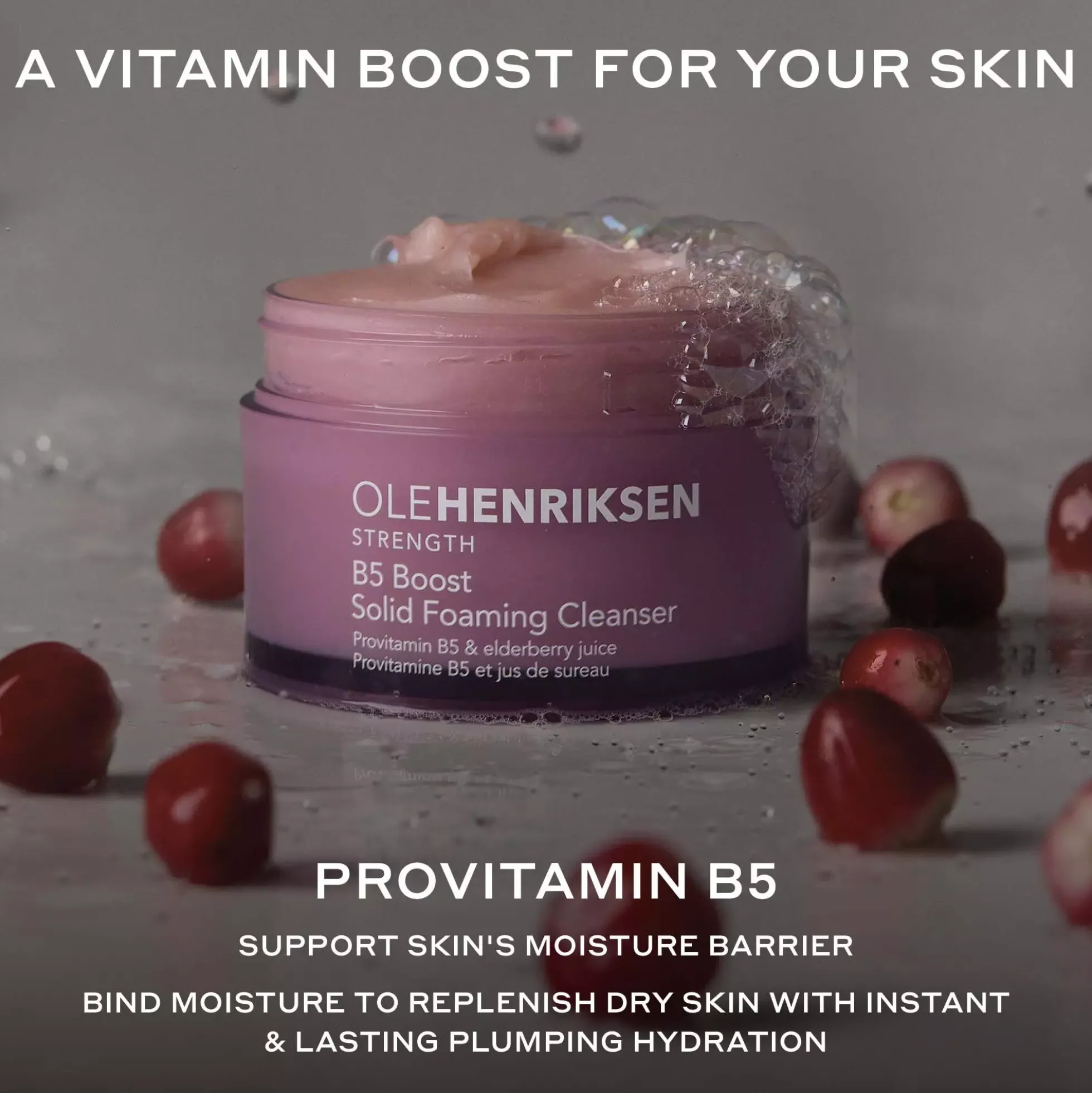 Ole HenriksenStrength B5 Boost Solid Foaming Cleanser 100 ml