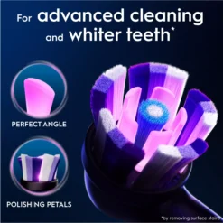 Oral B iO Radiant White Toothbrush Heads Black 3 st