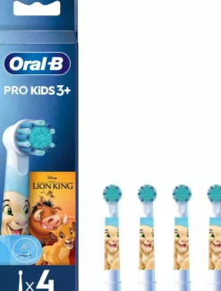 Oral B Pro Kids Toothbrush Heads Disney Lion King 4 st