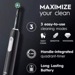 Oral B Pro Series 1 Electric Toothbrush Blue & Black