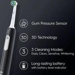 Oral B Pro Series 1 Electric Toothbrush Designed By Braun Black